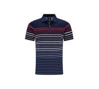 hajo Poloshirt Kurzarm Shirt Stay Fresh 27746 609 Marine gestreift, Herren-Größe:52