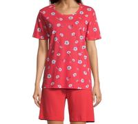 hajo - Premium Cotton - Schlafanzug (36/38 Rot)