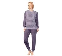 Schlafanzug mit Bündchen, Klima-Frottee