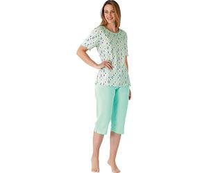 Hajo Single-Jersey Damen-Schlafanzug 36 / 38 mint