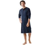 Hajo Single-Jersey Herren-Nachthemd 50 marine