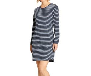 hajo Sleepshirt mit Bündchen, 95 cm, Klima-Komfort | Lässiger Schnitt für optimalen Komfort Kombination aus Baumwolle und Mikrofaser