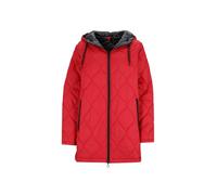 Stepp-Kurzmantel mit Kapuze wattiert