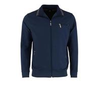 hajo Sweatjacke Langarm Stehkragen Reißverschluss Nachtblau Größe X5L
