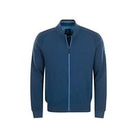 hajo Sweatjacke Langarm Sweat Jacke 27332 638 blau Gemustert, Herren-Größe:58