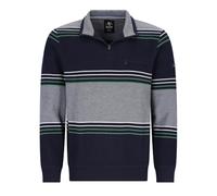hajo Sweatshirt in Blockstreifenverlauf (garngefärbt) - Stay Fresh-Qualität