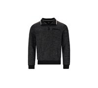 hajo Sweatshirt in Effektgarn mit Stehkragen