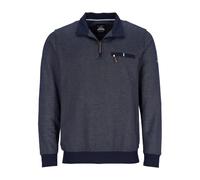hajo Sweatshirt in längs verlaufender Zweitonoptik - Stay Fresh-Qualität