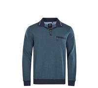 hajo Sweatshirt Langarm Sweat Bündchen 26222 614 eisblau Struktur, Größe:XL