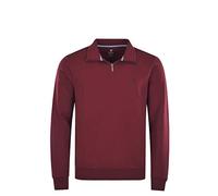 hajo Sweatshirt Langarm Sweat Bündchen Stay Fresh 27282 382 Bordeaux, Herren-Größe:54