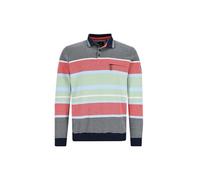 hajo Sweatshirt mit Zweitonringel Allover