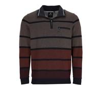 Hajo Troyersweatshirt in Zweiton Allover – Stay-Fresh-Qualität