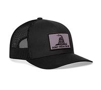 HAKA Dont Tread on Me Hat - Gadsden Flag Trucker Hat Baseball Cap für Herren & Damen Snapback Verstellbare Golfmütze, Schwarz