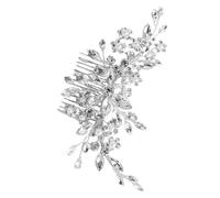 HAKIDZEL Brauthaarkamm aus Kristall und Legierung Leichter Haarschmuck für Hochzeit und Besondere Anlässe Komfortabel und Zart für Brautfrisur und Brautjungfern