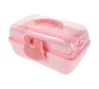 HAKIDZEL Schmuckkästchen Für Kleine Mädchen Organizer-box Für Haarschmuck Aufbewahrungsbox Mit Transparentem Deckel Für Schmuck Und Kleine Accessoires