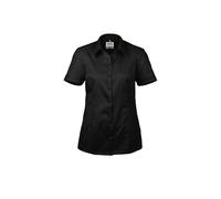 HAKRO 1/2-Arm Bluse Business 112, schwarz, Größe S (Arbeitshemd & Arbeitsshirt)