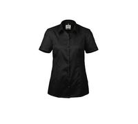 HAKRO 1/2-Arm Bluse Business 112, schwarz, Größe S (Arbeitshemd & Arbeitsshirt)