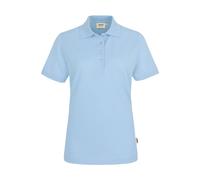 HAKRO 216 Regular Fit Damen Poloshirt eisblau, Einfarbig