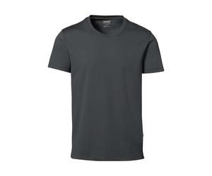 HAKRO 269 Regular Fit T-Shirt Rundhals anthrazit, Einfarbig