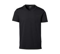 HAKRO 269 Regular Fit T-Shirt Rundhals schwarz, Einfarbig