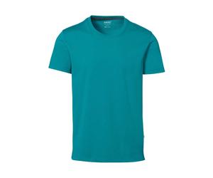 HAKRO 269 Regular Fit T-Shirt Rundhals smaragd, Einfarbig