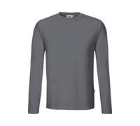 HAKRO 279 Regular Fit Longsleeve anthrazit, Einfarbig