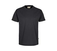 HAKRO 281 Comfort Fit T-Shirt Rundhals karbongrau, Einfarbig
