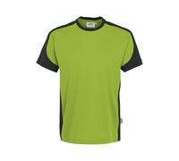 HAKRO 290 Comfort Fit T-Shirt Rundhals kiwi/anthrazit, Einfarbig