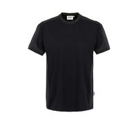 HAKRO 290 Comfort Fit T-Shirt Rundhals schwarz/anthrazit, Einfarbig