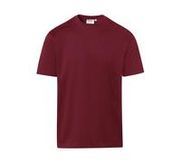 HAKRO 293 Comfort Fit T-Shirt Rundhals weinrot, Einfarbig