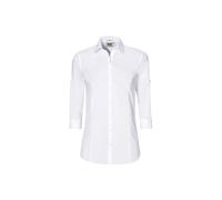 HAKRO 3/4-Arm-Vario Bluse Mikralinar® 120, weiß, Größe 2XS (Arbeitshemd & Arbeitsshirt)