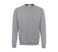 HAKRO 471 Comfort Fit Sweatshirt Rundhals grau, Einfarbig