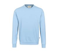HAKRO 475 Comfort Fit Sweatshirt Rundhals eisblau, Einfarbig