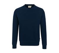 HAKRO 475 Comfort Fit Sweatshirt Rundhals nachtblau, Einfarbig