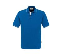 HAKRO 803 Comfort Fit Poloshirt Kurzarm royal/weiss