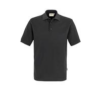 HAKRO 816 Comfort Fit Poloshirt Kurzarm karbongrau
