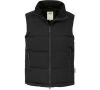 HAKRO 842 Regular Fit Steppweste schwarz, Einfarbig