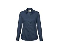 HAKRO Bluse Business 106, marine, Größe M (Arbeitshemd & Arbeitsshirt)
