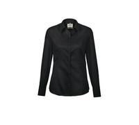 HAKRO Regular Fit Bluse schwarz, Einfarbig
