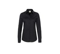 HAKRO Bluse Mikralinar® 121, schwarz, Größe XL (Arbeitshemd & Arbeitsshirt)