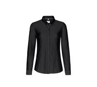 HAKRO Bluse Natural Stretch 129, schwarz, Größe S (Arbeitshemd & Arbeitsshirt)