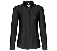 HAKRO Bluse Natural Stretch Regular Fit Gr. 2XS schwarz