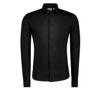 HAKRO Business Regular Fit Jerseyhemd schwarz, Einfarbig