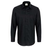 Hakro No. 0108 Hemd Business Comfort schwarz - 4XL