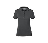 HAKRO Cotton Tec® Damen Poloshirt 214, anthrazit, Größe XS (Arbeitshemd & Arbeitsshirt)