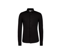 HAKRO Business Regular Fit Jerseyhemd schwarz, Einfarbig