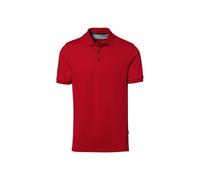 HAKRO Cotton Tec® Poloshirt 814, rot, Größe 4XL (Arbeitshemd & Arbeitsshirt)