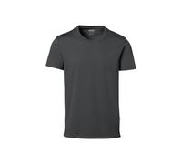 HAKRO 269 Regular Fit T-Shirt Rundhals anthrazit, Einfarbig