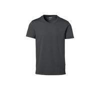 HAKRO Cotton Tec T-Shirt | Herren | 0269 | anthrazit S