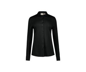 Hakro | Damen | Cotton Tec Bluse | 0136 | schwarz S